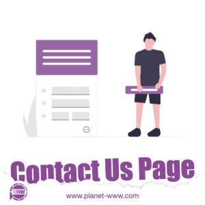 عناصر صفحة اتصل بنا