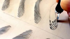 تعليم تاتو الحواجب بتقنية شعرة شعرة /مايكروبيلدينغ/